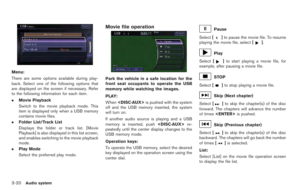 NISSAN 2014 GT R - Multi Function Display Owner's Manual User Manual | Page 147 / 314