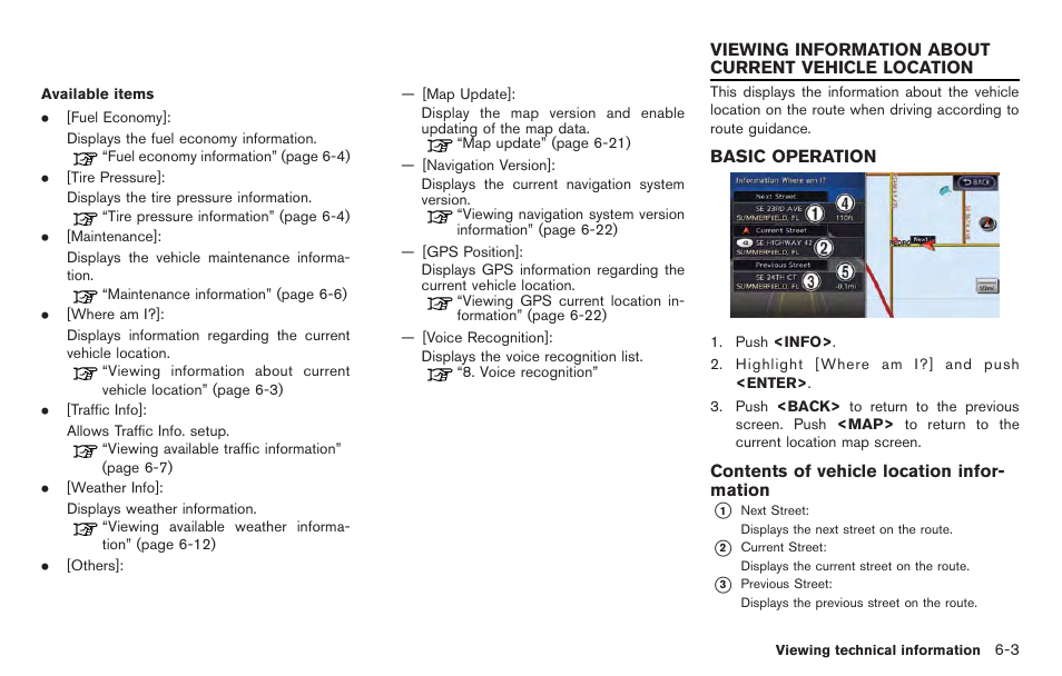 Basic operation -3 | NISSAN 2014 GT R - Multi Function Display Owner's Manual User Manual | Page 176 / 314