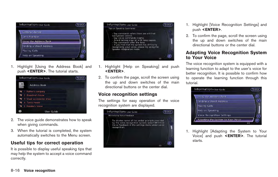 NISSAN 2014 GT R - Multi Function Display Owner's Manual User Manual | Page 225 / 314