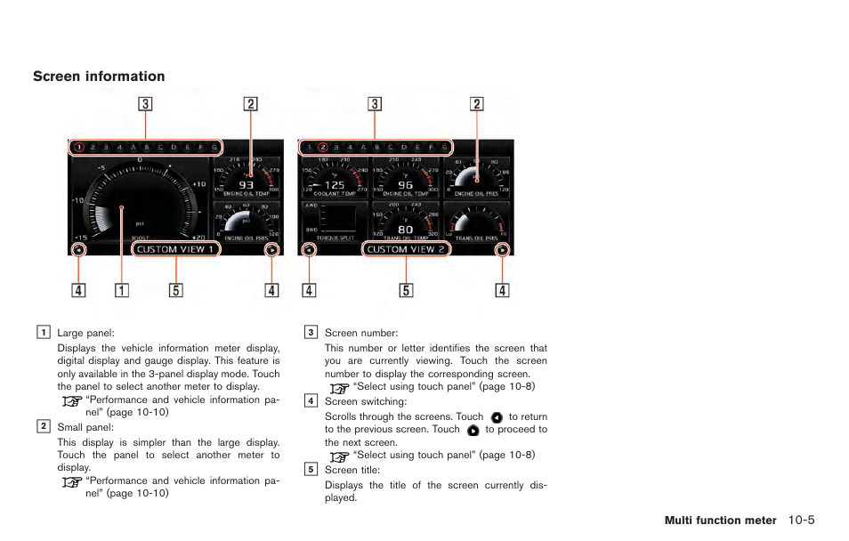 NISSAN 2014 GT R - Multi Function Display Owner's Manual User Manual | Page 250 / 314