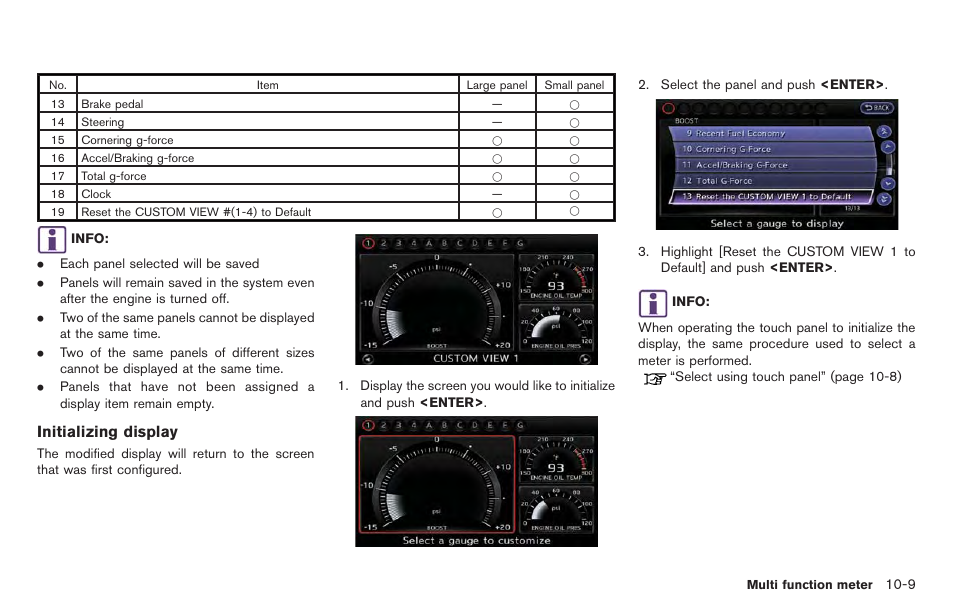 NISSAN 2014 GT R - Multi Function Display Owner's Manual User Manual | Page 254 / 314