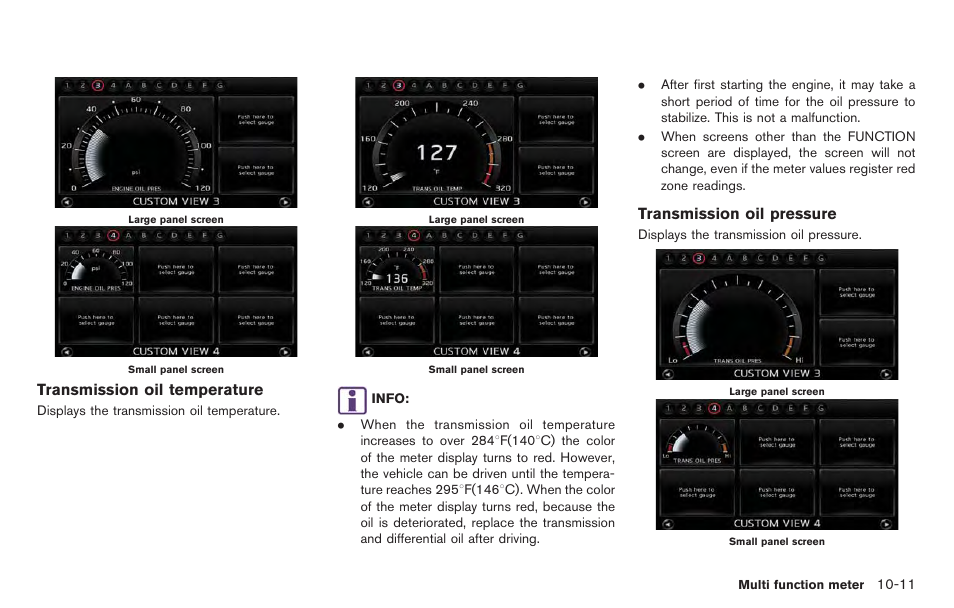 NISSAN 2014 GT R - Multi Function Display Owner's Manual User Manual | Page 256 / 314