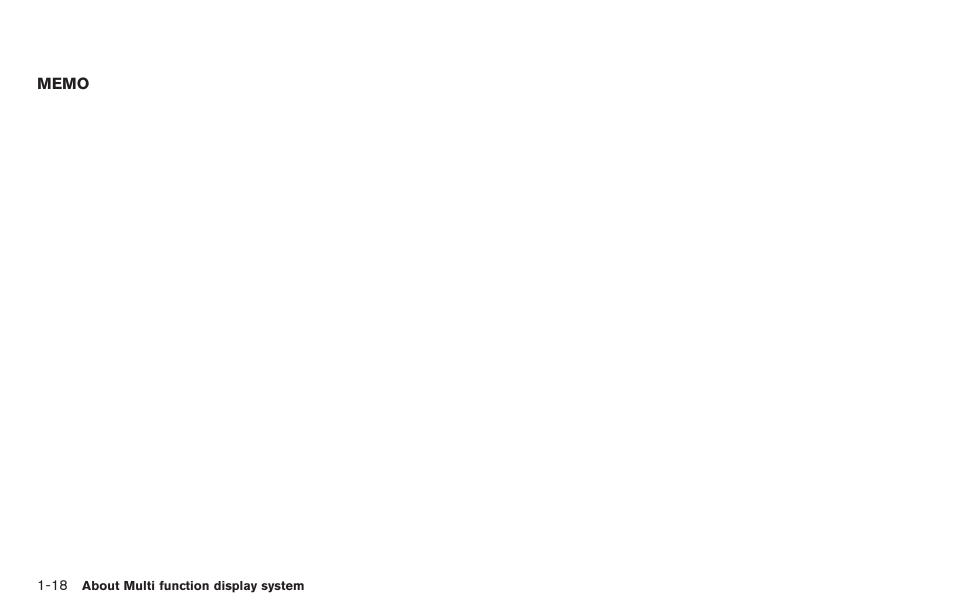 NISSAN 2014 GT R - Multi Function Display Owner's Manual User Manual | Page 27 / 314