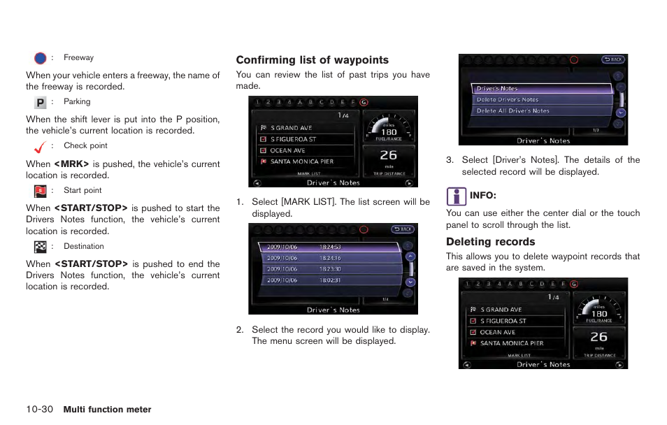 NISSAN 2014 GT R - Multi Function Display Owner's Manual User Manual | Page 275 / 314