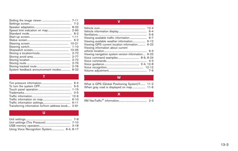 NISSAN 2014 GT R - Multi Function Display Owner's Manual User Manual | Page 312 / 314