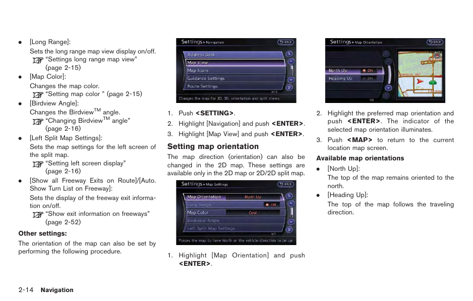 NISSAN 2014 GT R - Multi Function Display Owner's Manual User Manual | Page 41 / 314