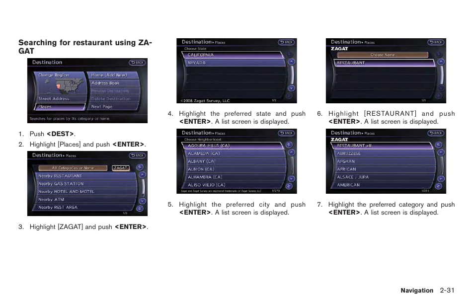 NISSAN 2014 GT R - Multi Function Display Owner's Manual User Manual | Page 58 / 314