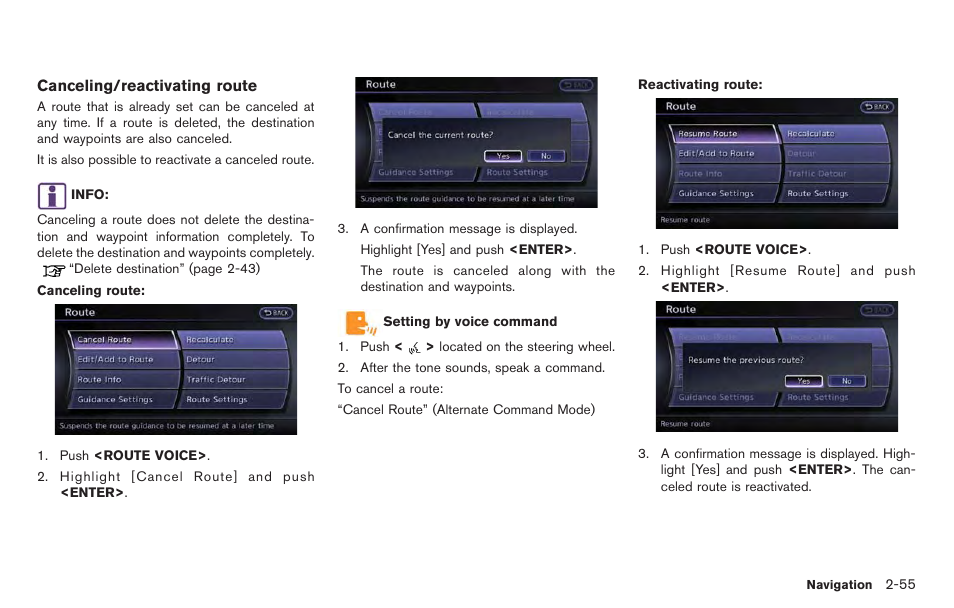 NISSAN 2014 GT R - Multi Function Display Owner's Manual User Manual | Page 82 / 314