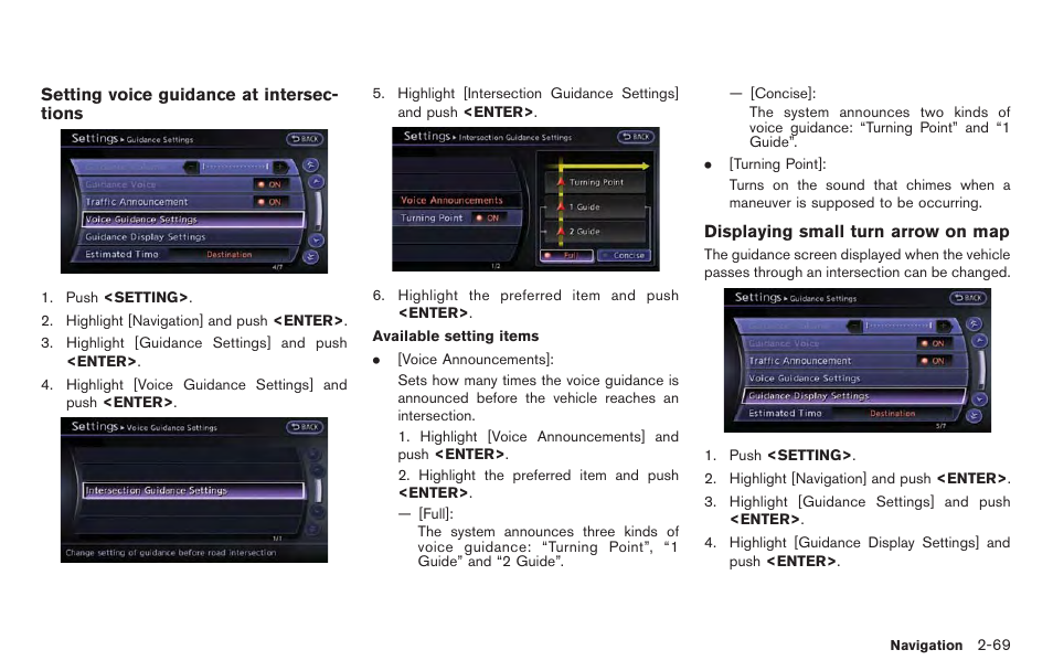 NISSAN 2014 GT R - Multi Function Display Owner's Manual User Manual | Page 96 / 314
