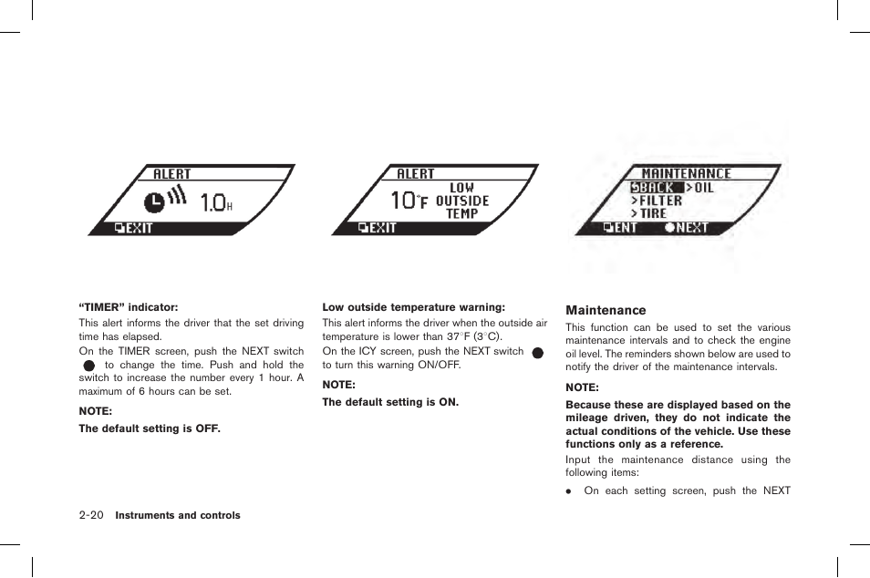 NISSAN 2015 GT R - Owner's Manual User Manual | Page 117 / 358