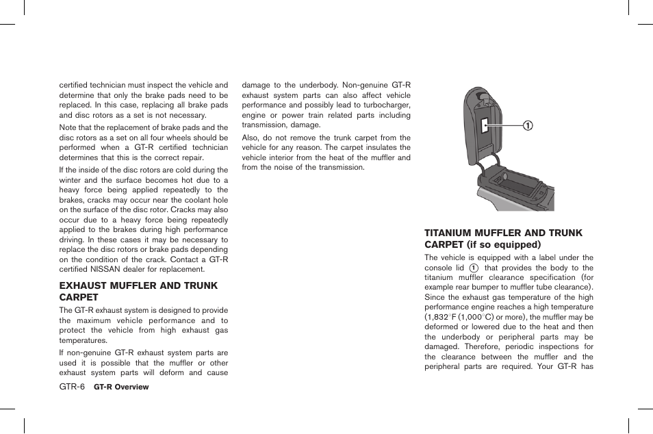 NISSAN 2015 GT R - Owner's Manual User Manual | Page 13 / 358