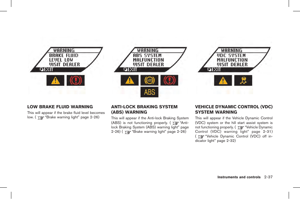 NISSAN 2015 GT R - Owner's Manual User Manual | Page 134 / 358