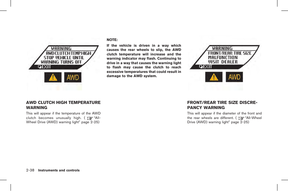 NISSAN 2015 GT R - Owner's Manual User Manual | Page 135 / 358