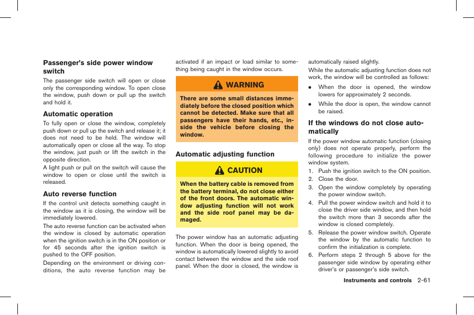 NISSAN 2015 GT R - Owner's Manual User Manual | Page 158 / 358