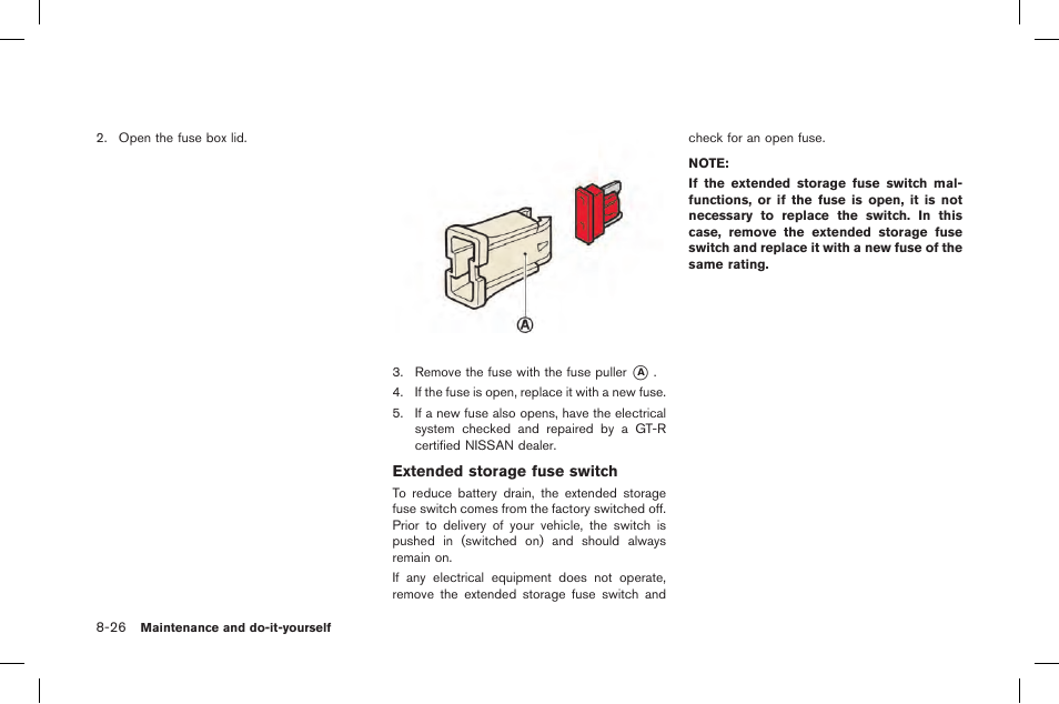NISSAN 2015 GT R - Owner's Manual User Manual | Page 301 / 358