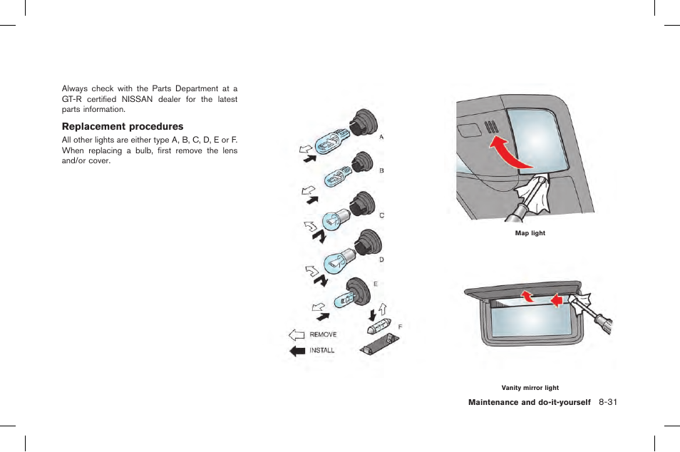 NISSAN 2015 GT R - Owner's Manual User Manual | Page 306 / 358