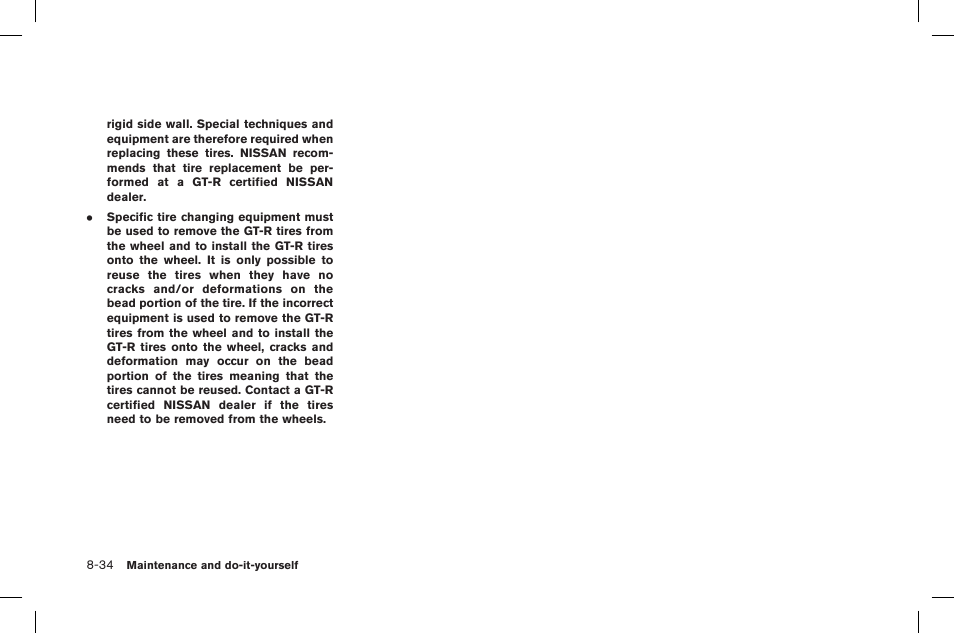 NISSAN 2015 GT R - Owner's Manual User Manual | Page 309 / 358