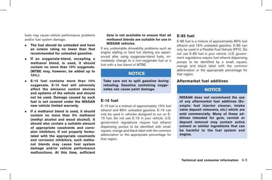 NISSAN 2015 GT R - Owner's Manual User Manual | Page 330 / 358