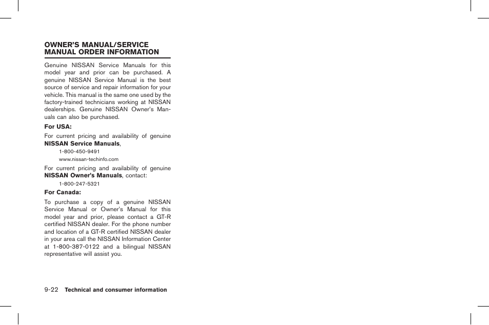 NISSAN 2015 GT R - Owner's Manual User Manual | Page 347 / 358