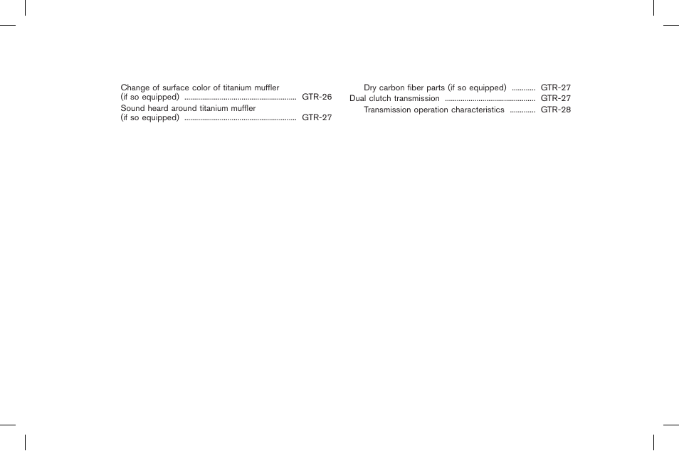 NISSAN 2015 GT R - Owner's Manual User Manual | Page 9 / 358