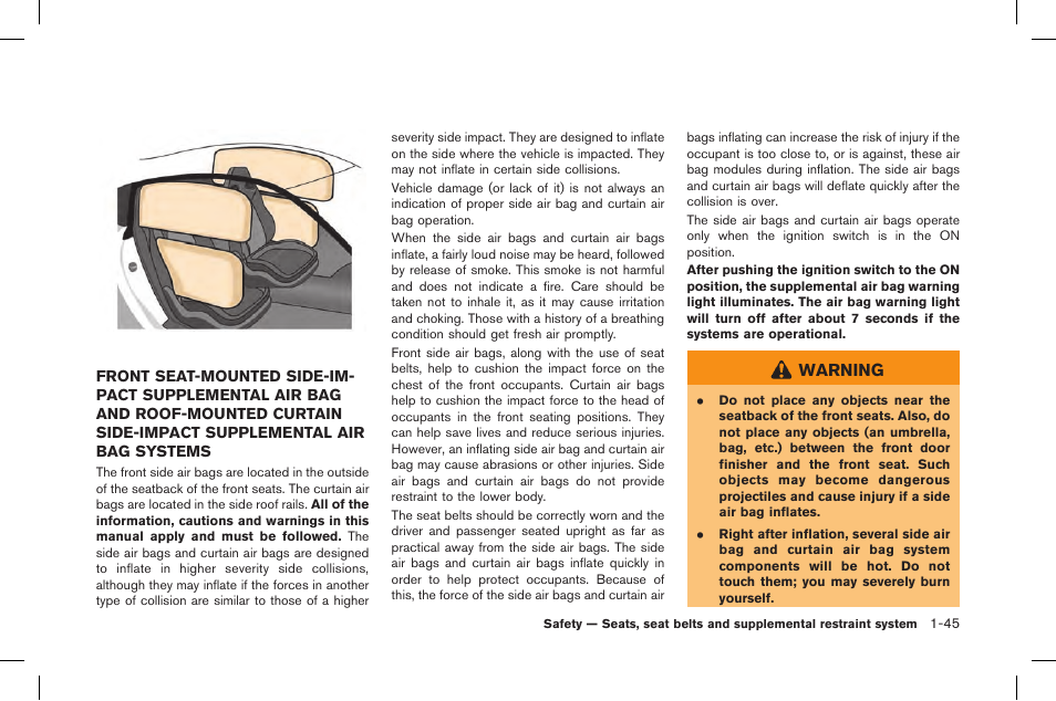 NISSAN 2015 GT R - Owner's Manual User Manual | Page 94 / 358