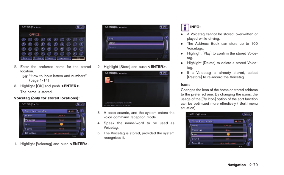 NISSAN 2015 GT R - Multi Function Display Owner's Manual User Manual | Page 104 / 298