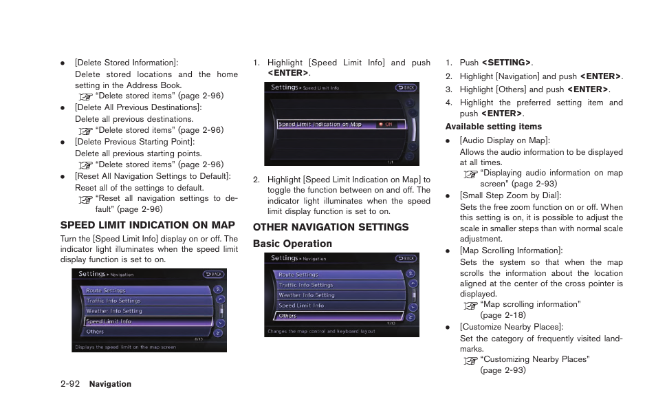 NISSAN 2015 GT R - Multi Function Display Owner's Manual User Manual | Page 117 / 298