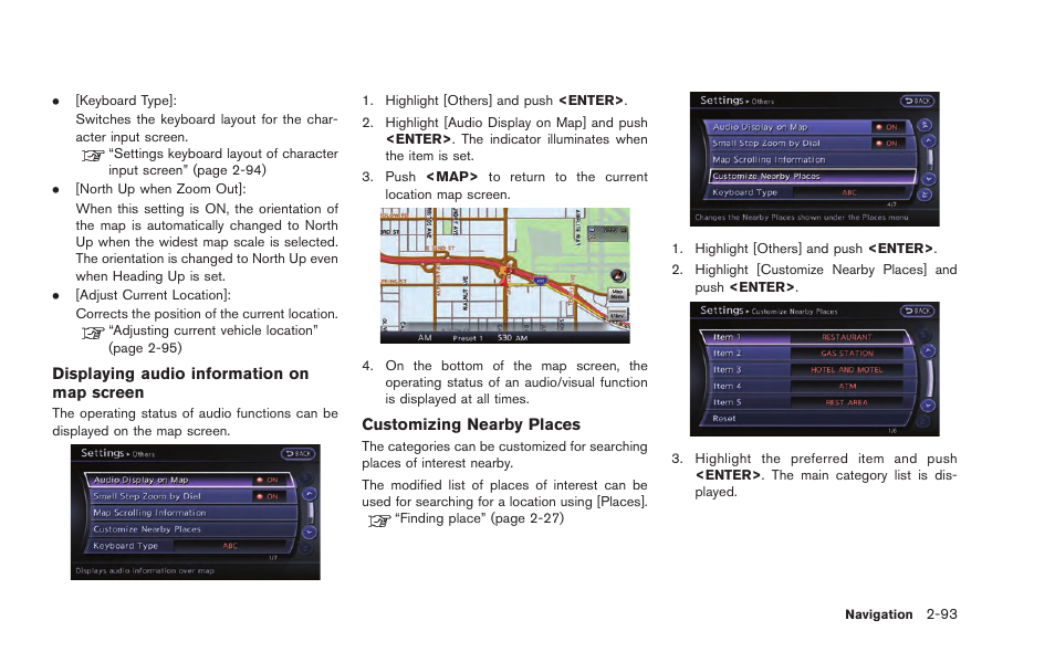 NISSAN 2015 GT R - Multi Function Display Owner's Manual User Manual | Page 118 / 298