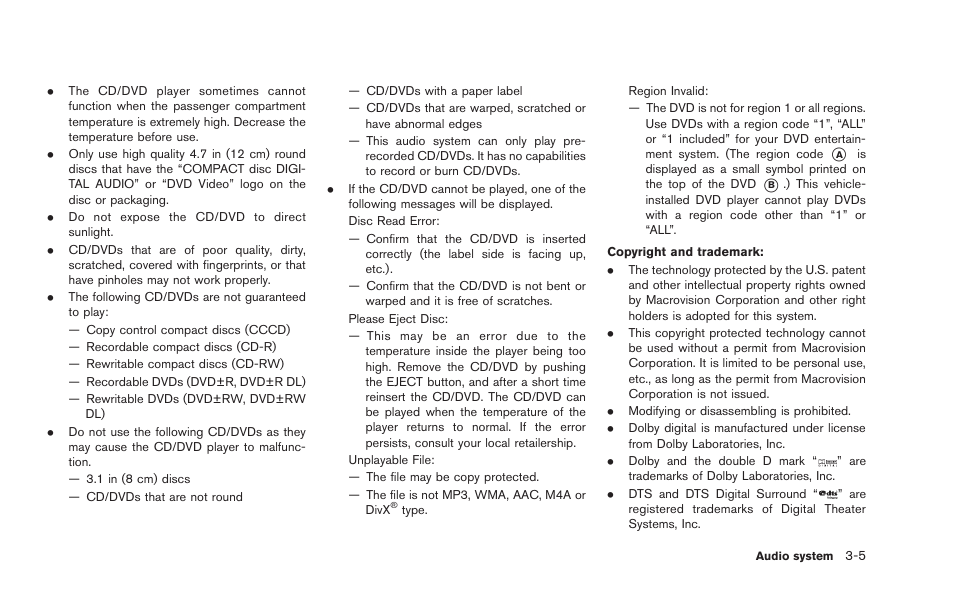 NISSAN 2015 GT R - Multi Function Display Owner's Manual User Manual | Page 126 / 298