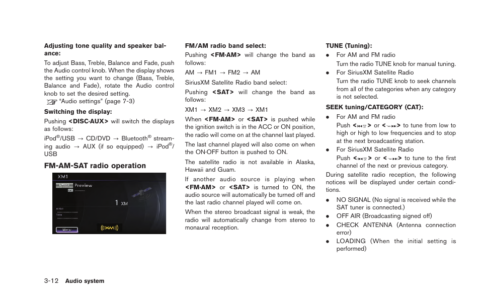 NISSAN 2015 GT R - Multi Function Display Owner's Manual User Manual | Page 133 / 298