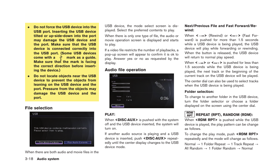 NISSAN 2015 GT R - Multi Function Display Owner's Manual User Manual | Page 139 / 298