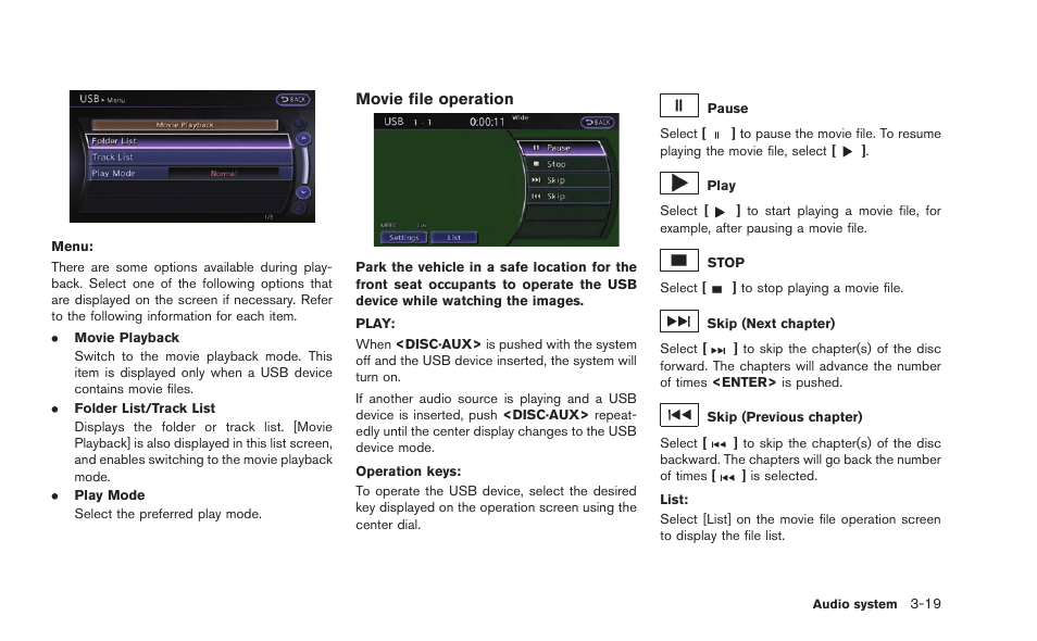 NISSAN 2015 GT R - Multi Function Display Owner's Manual User Manual | Page 140 / 298