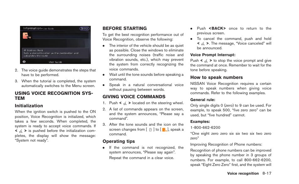 NISSAN 2015 GT R - Multi Function Display Owner's Manual User Manual | Page 216 / 298