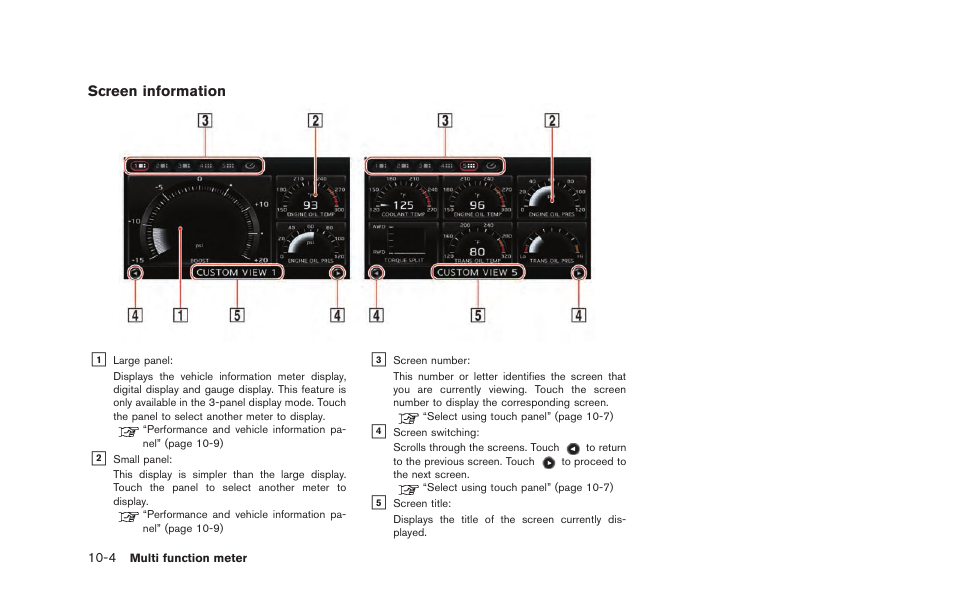 NISSAN 2015 GT R - Multi Function Display Owner's Manual User Manual | Page 239 / 298