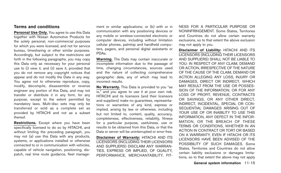 NISSAN 2015 GT R - Multi Function Display Owner's Manual User Manual | Page 276 / 298