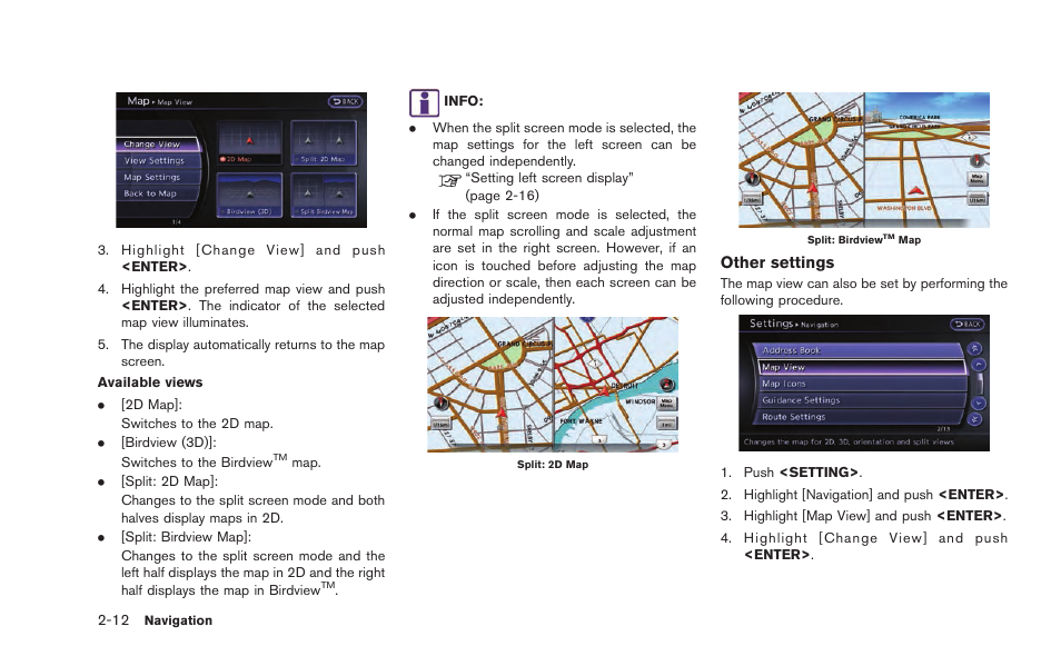 Other settings | NISSAN 2015 GT R - Multi Function Display Owner's Manual User Manual | Page 37 / 298