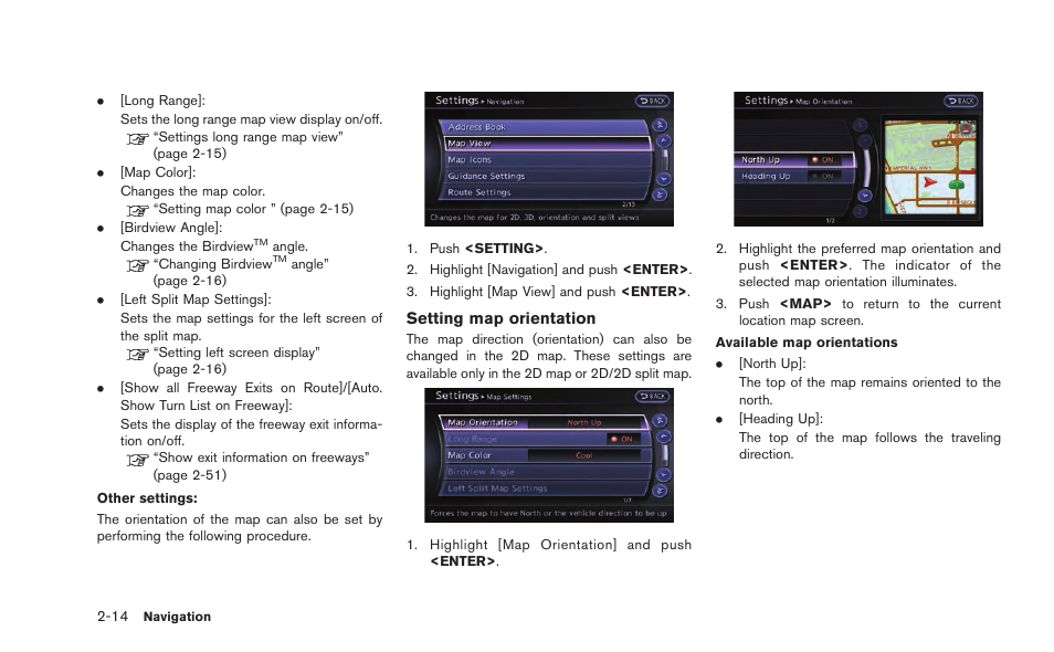 NISSAN 2015 GT R - Multi Function Display Owner's Manual User Manual | Page 39 / 298