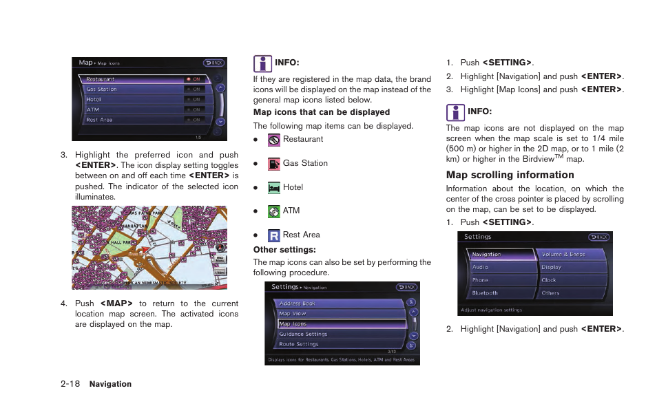 NISSAN 2015 GT R - Multi Function Display Owner's Manual User Manual | Page 43 / 298