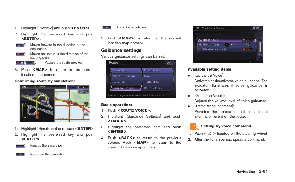 NISSAN 2015 GT R - Multi Function Display Owner's Manual User Manual | Page 86 / 298