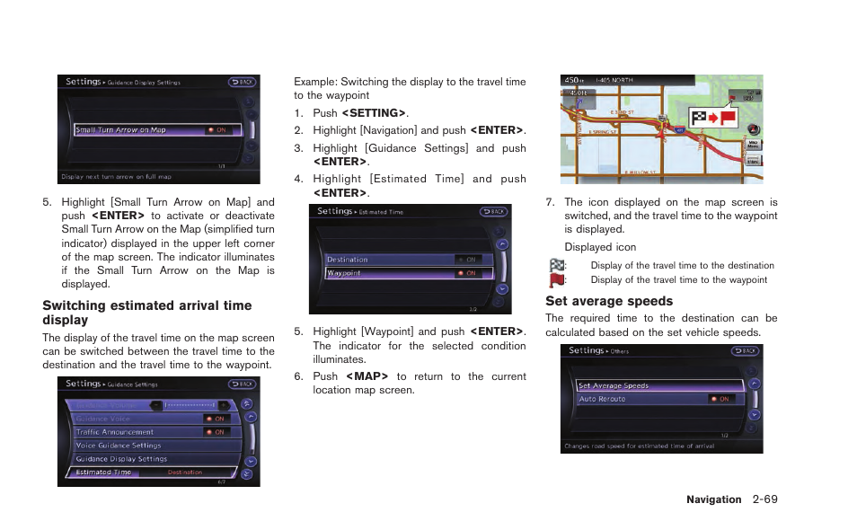 NISSAN 2015 GT R - Multi Function Display Owner's Manual User Manual | Page 94 / 298