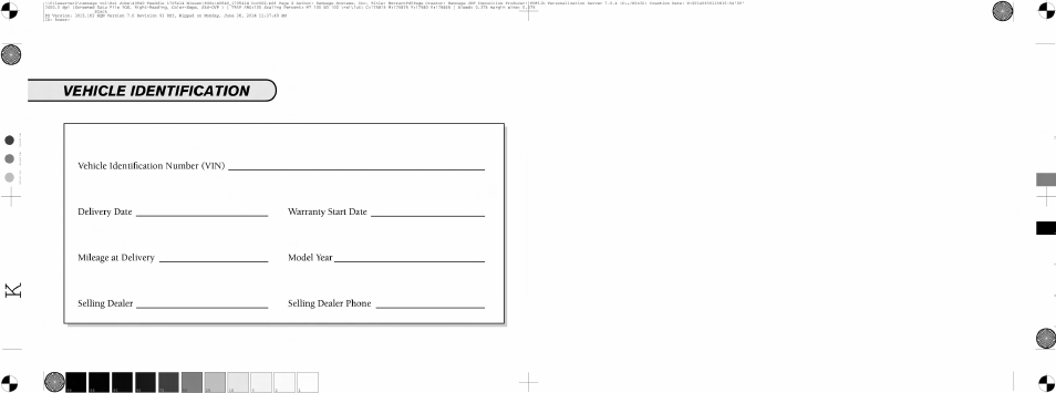 NISSAN 2015 GT R - Service & Maintenance Guide User Manual | Page 2 / 83