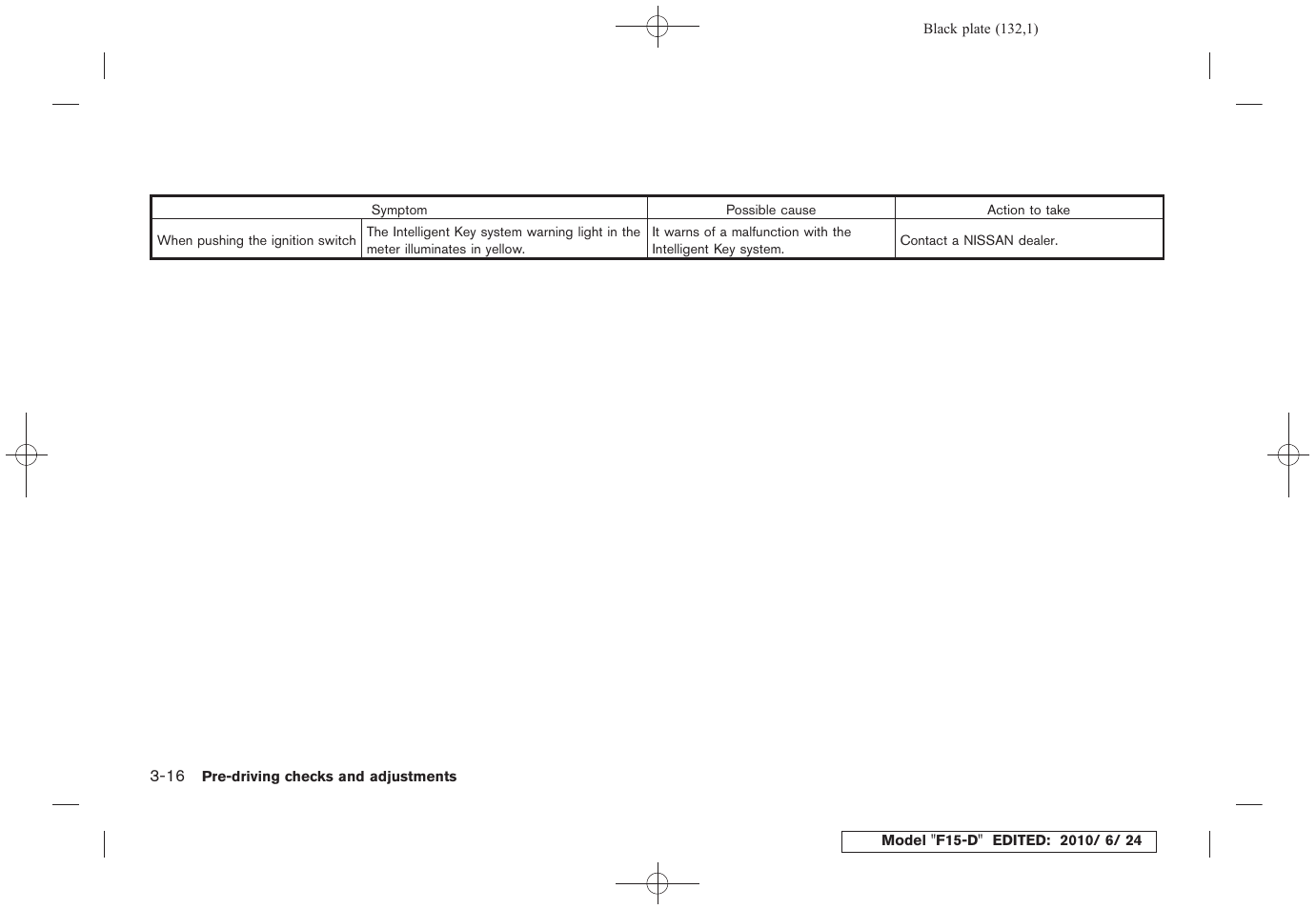 NISSAN 2011 JUKE - Owner's Manual User Manual | Page 132 / 345