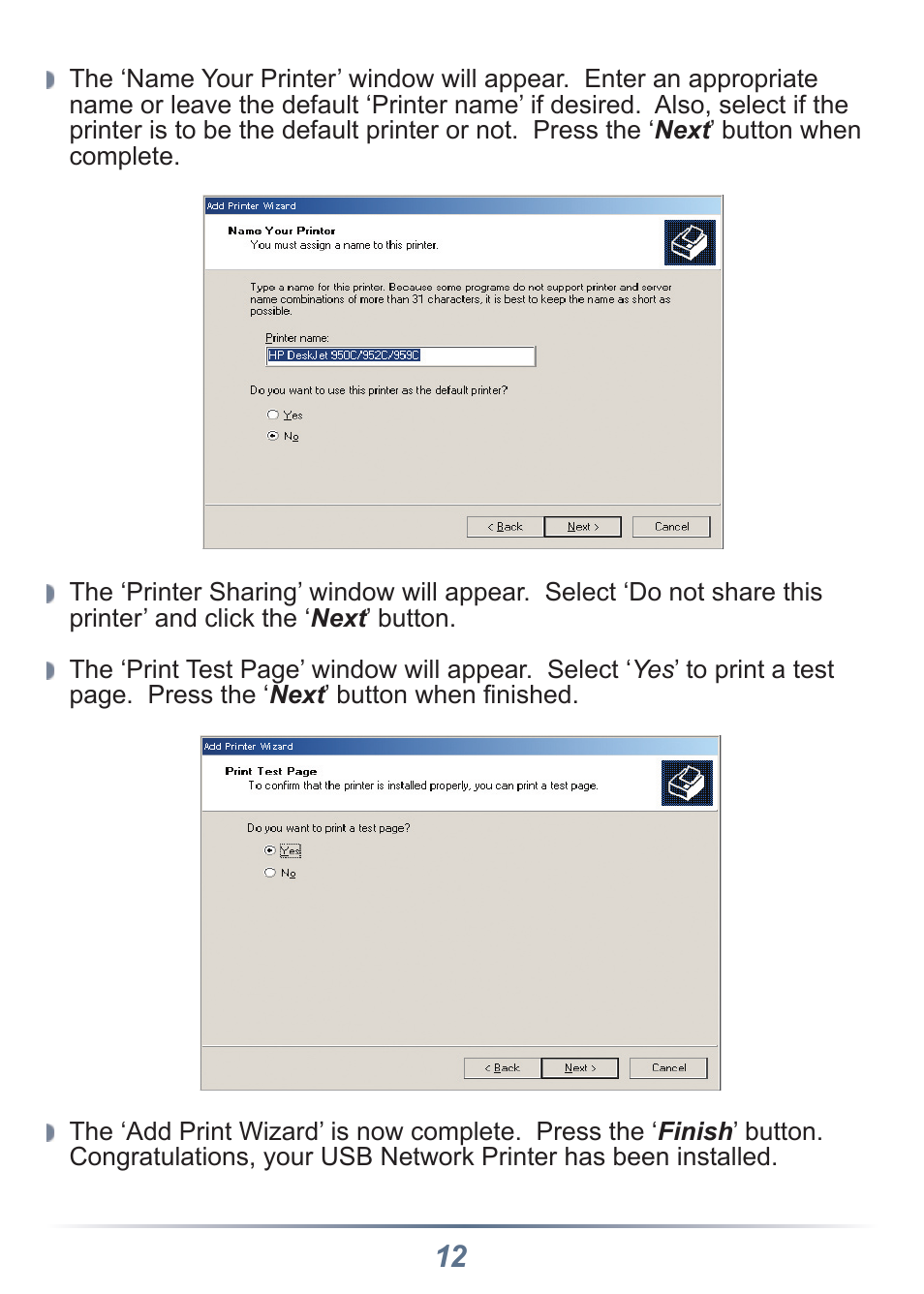 Buffalo Technology LPV2-USB-TX1 User Manual | Page 12 / 24