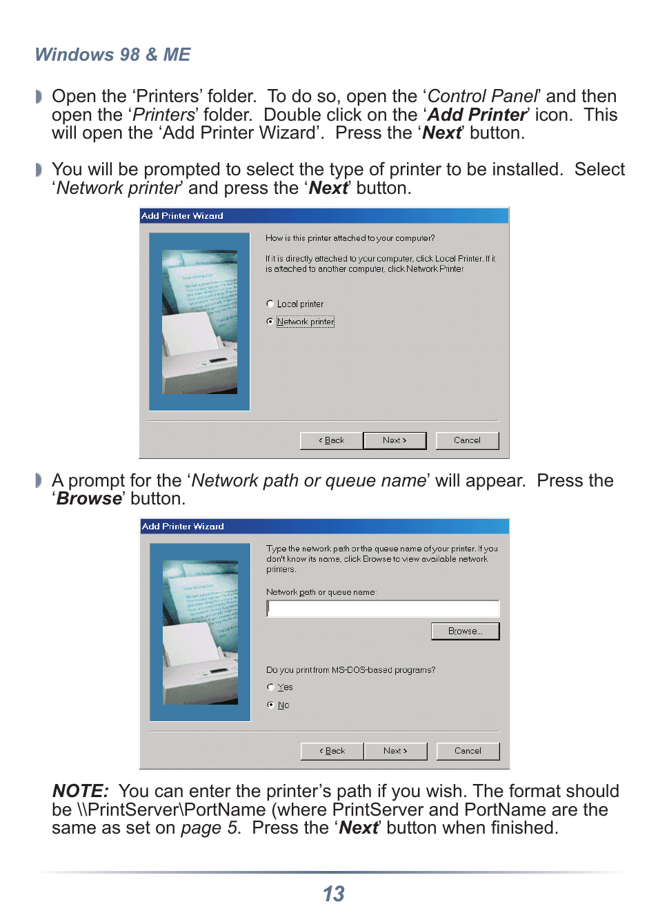 Buffalo Technology LPV2-USB-TX1 User Manual | Page 13 / 24
