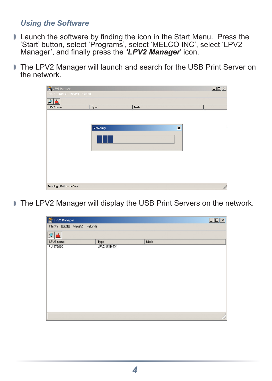 Buffalo Technology LPV2-USB-TX1 User Manual | Page 4 / 24