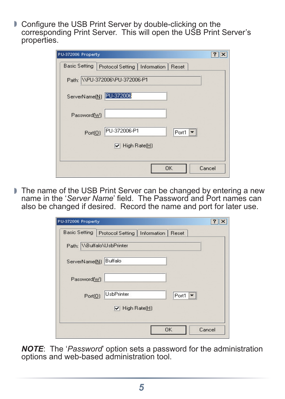 Buffalo Technology LPV2-USB-TX1 User Manual | Page 5 / 24