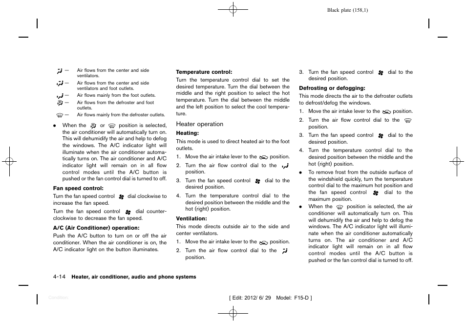 NISSAN 2013 JUKE - Owner's Manual User Manual | Page 160 / 347