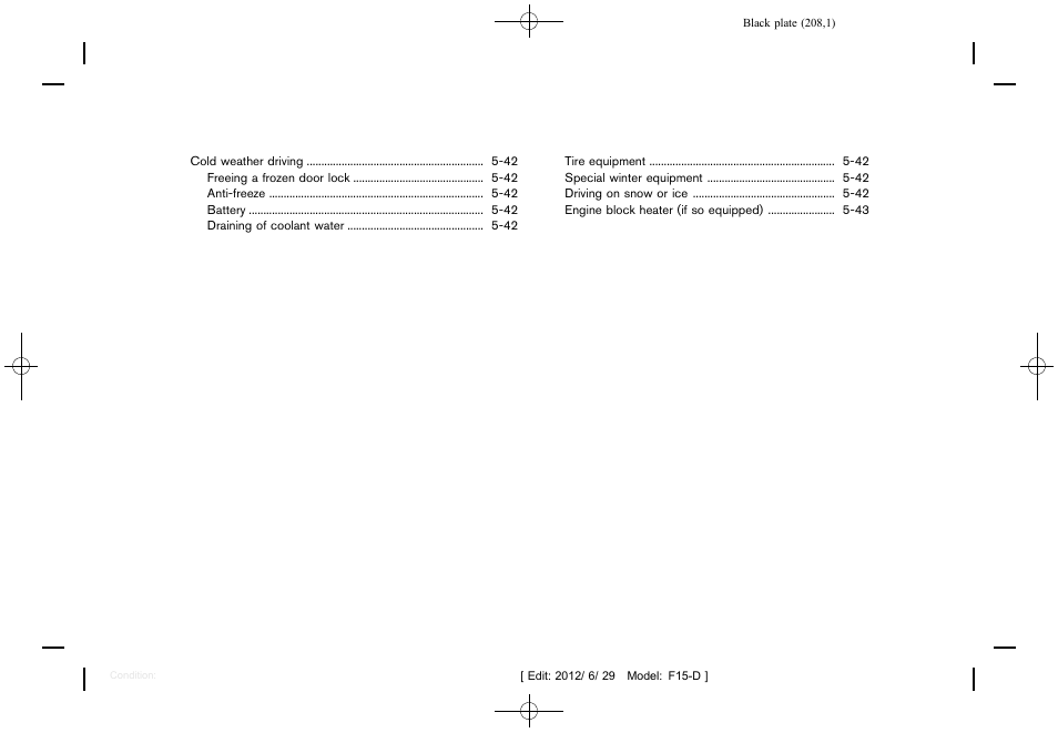 NISSAN 2013 JUKE - Owner's Manual User Manual | Page 210 / 347