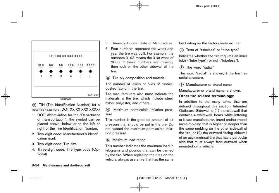 NISSAN 2013 JUKE - Owner's Manual User Manual | Page 312 / 347