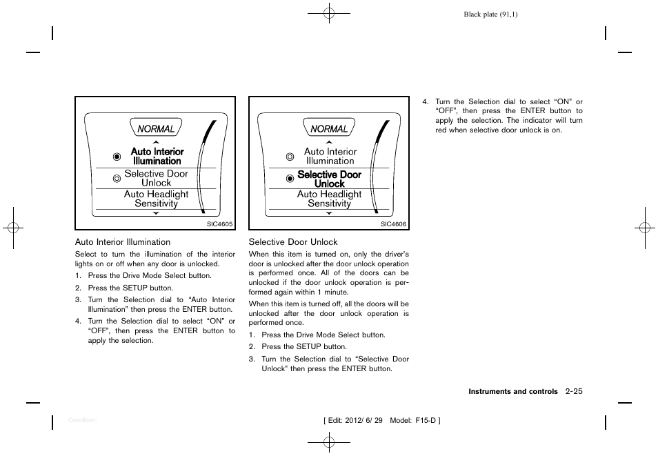 NISSAN 2013 JUKE - Owner's Manual User Manual | Page 93 / 347